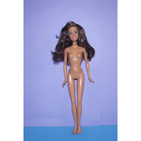 Mattel Barbie Beach Party Teresa barna hajú játék baba ruha nélkül fotózva szemből