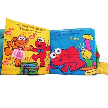 Sesam Street elemes készségfejlesztő könyv