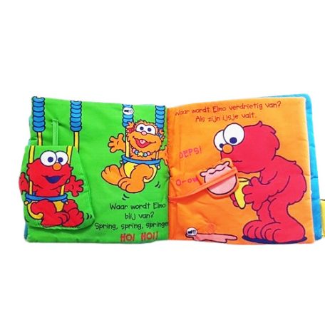 Sesam Street elemes készségfejlesztő könyv