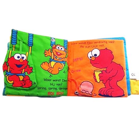 Sesam Street elemes készségfejlesztő könyv