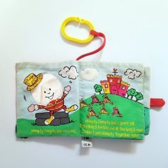 Első mondókám Textil készségfejlesztő könyv