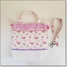 Kézi-, és válltáska Virágmintás