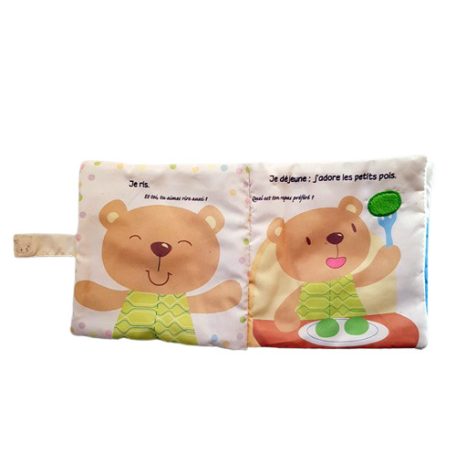 Macis készségfejlesztő textil könyv
