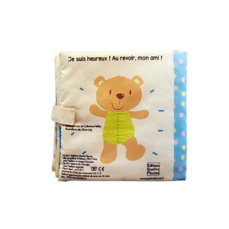 Macis készségfejlesztő textil könyv