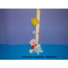 Elefántos baba csörgő