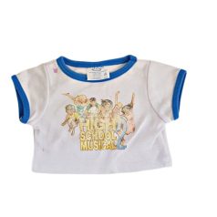 Build-A-Bear High School Musical 2 fehér póló szemből