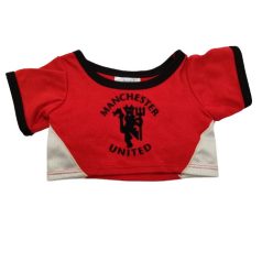 Build-A-Bear Manchester United piros plüssruha póló szemből