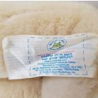 Build-A-Bear Workshop eredeti belső enyhén sárgult textil címke közelről
