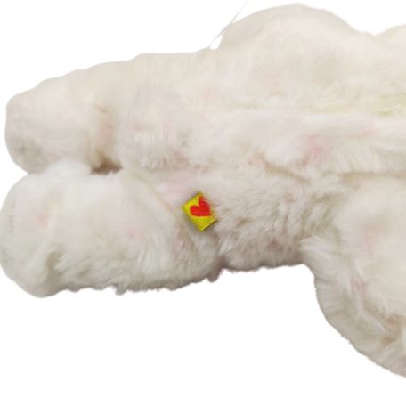Build-A-Bear maci sárga szíves oldal címkével