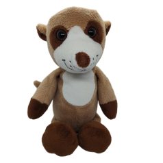 Kinder szurikáta plüss szemből 24cm nagy csillogó szemek