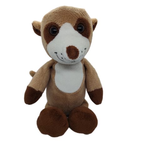 Kinder szurikáta plüss szemből 24cm nagy csillogó szemek