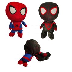   Piros és Fekete Pókember egy plüssben. Kifordítható. 28 cm