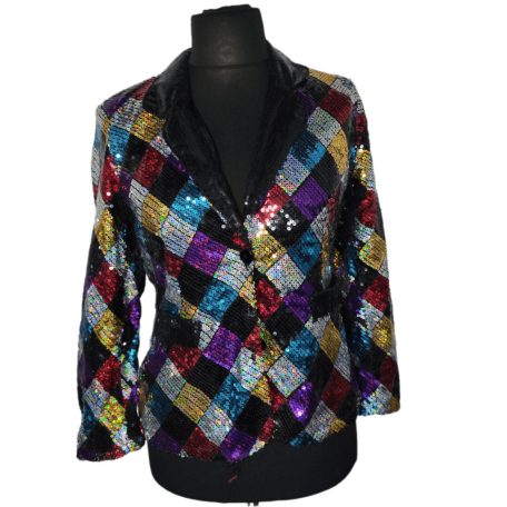 Flitteres party disco blézer 42-es