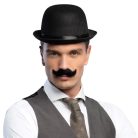 Úriember bajusz Fekete
