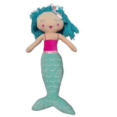 Plüss sellő baba 60 cm