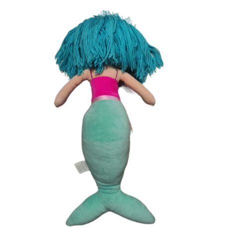 Plüss sellő baba 60 cm