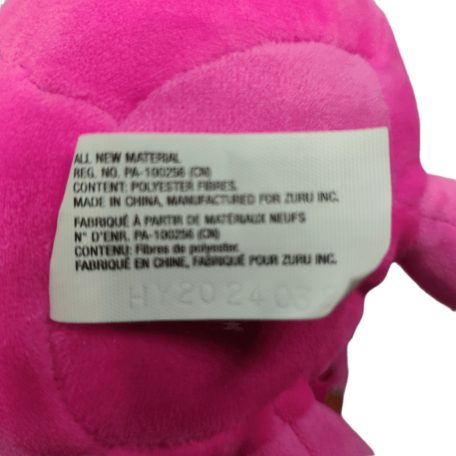 Zuru Snackles Susie lajhár plüss bevarrt címke egyik oldala