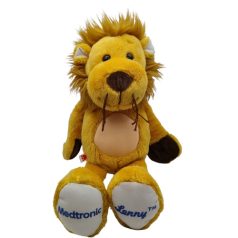 Build-A-Bear Medtronic Lenny oroszlán plüss figura szemből