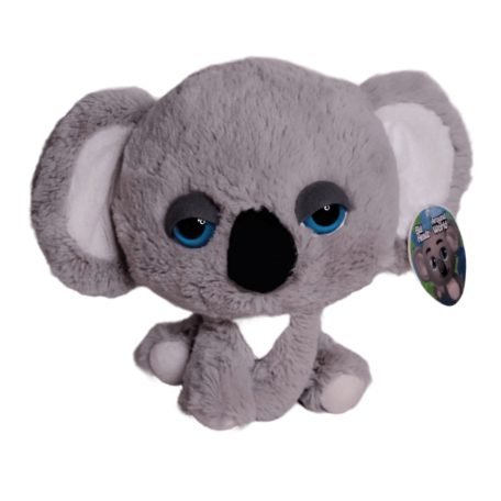 Big Headz koala maci plüss nagy kék szemekkel szemből