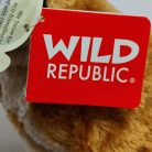 Piros Wild Republic Eco-friendly eredeti gyári fülcímke közelről