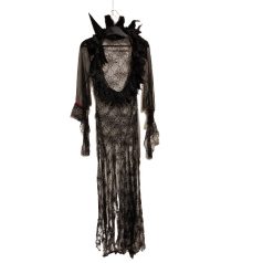 Halloween Boszorkány Vámpír jelmez csipkeruha XS-S 