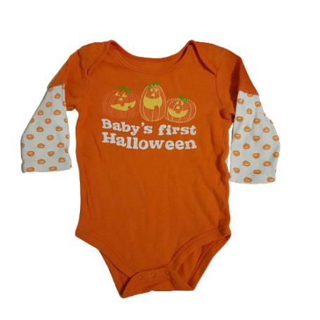Halloween tök body 12 hó