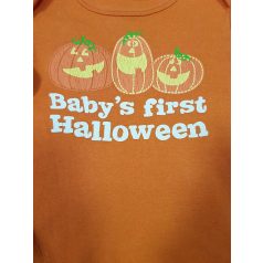 Halloween tök body 12 hó