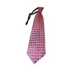 Party Villogó nyakkendő lila színben