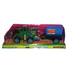 Traktor utánfutóval 25 cm