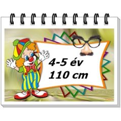 4-5 év, 110 cm/ fiú jelmez