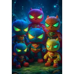 DC Super Heroes / MARVEL plüssök, játékok, ruhák