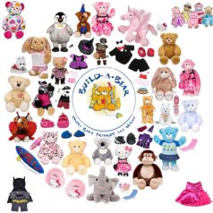 Build- A -Bear plüssök, ruhák, kiegészítők