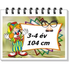 3-4 év, 104 cm/ fiú jelmez