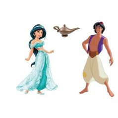 Aladdin, Jázmin, Dzsinn jelmezek, kiegészítők