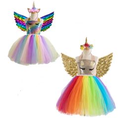 Unikornis, Szivárvány jelmezek, kiegészítők