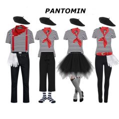 Pantomin jelmezek, kiegészítők