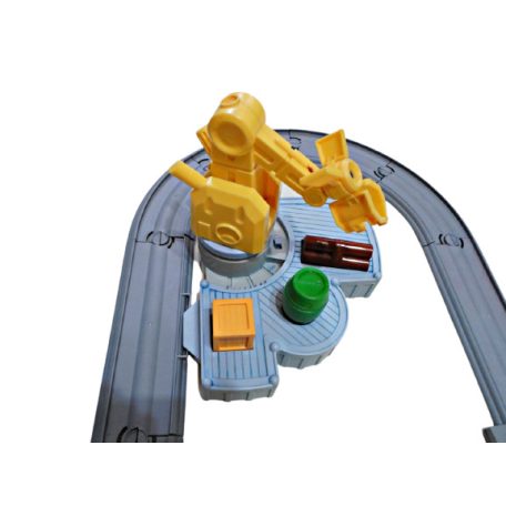 Chuggington Wilson mozdony interaktív daru híd 