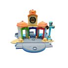 Chuggington Körfűtőház motorizált vonatokhoz fordítókoronggal