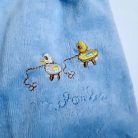 Plüss talpas nadrág 3-6 hó