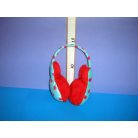 Pöttyös fülvédő