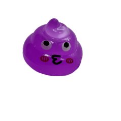 Kaki emoji ceruzavég dísz Lila