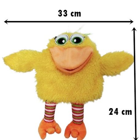 Eredeti Kinder madár kézbáb mérettel