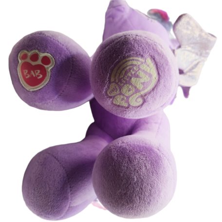 Hivatalos hímzett BAB logó és My Little Pony matrica a póni talpán