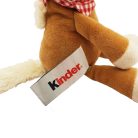 Eredeti bevarrt Kinder textil címke a ló plüssön