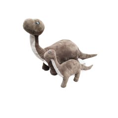 IKEA JÄTTELIK óriás 90cm és kicsi 55cm brontosaurus plüss együtt méret összehasonlítás