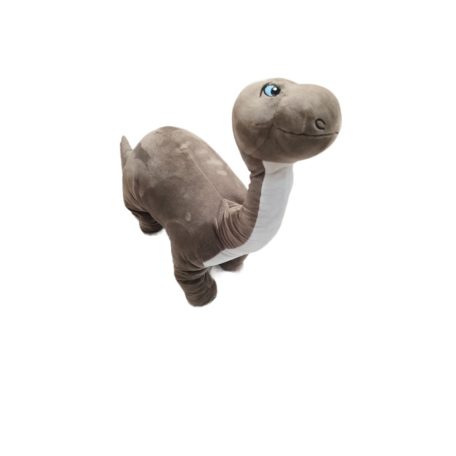 IKEA JÄTTELIK óriás 90cm és kicsi 55cm brontosaurus dínó plüss együtt, méret összehasonlítás