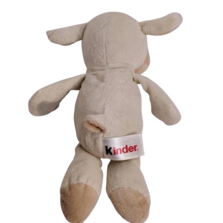 Kinder bárány plüss hátulról Kinder címke cod 02EAS2