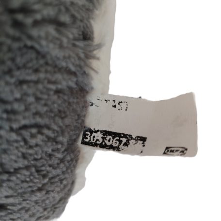 Eredeti bevarrt IKEA textil címke a koala plüss játékon