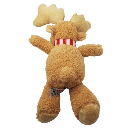 Kinder plüss jávorszarvas 32 cm hátulnézet Kinder Ferrero címke