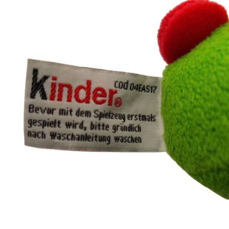 Eredeti Kinder Ferrero márkajelzett textil címke (cod 04EAS17)